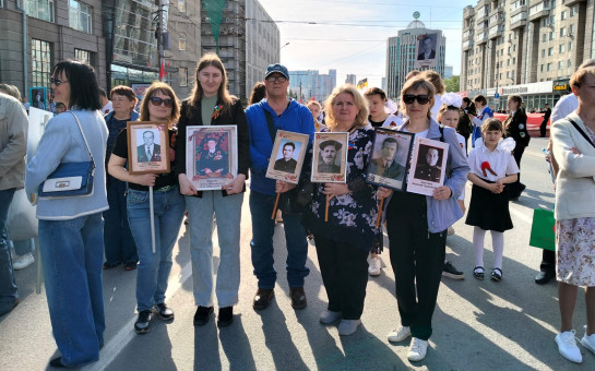 9 мая коллектив ГАУ НСО 